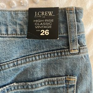J Crew high rise classic vintage